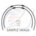 RACE FRONT BRAKE HOSE KIT VENHILL POWERHOSEPLUS HON-7018FS-CB (2 HOSES IN KIT) CARBON HOSES, STAINLESS STEEL FITTINGS