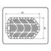 FOOTPEGS WITHOUT ADAPTERS PUIG ENDURO 7587A PLAVI WITH RUBBER