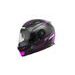 FULL FACE HELMET CASSIDA APEX FUSION BLACK MATT/ PURPLE/ WHITE S