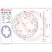 KOČIONA DISK BREMBO 68B407M9 FIX