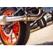 SLIP-ON EXHAUST GPR FURORE NERO KT.99.1.RACE.FUNE MATTE BLACK INCLUDING LINK PIPE