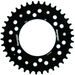 REAR SPROCKET SUPERSPROX STEALTH RST-745:38-BLK CRNI 38T, 525