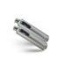 MID-FULL SYSTEM EXHAUST GPR INOX ROUND CO.D.43.IT BRUSHED STAINLESS STEEL