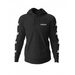 HOODIE SHOT DRIP A04-53A-E01 CRNI 2XL