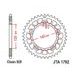REAR ALU SPROCKET JT JTA 1792-48BLK 48T, 525 CRNI