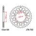 REAR ALU SPROCKET JT JTA 703-42BLK 42)T, NT((520 CRNI