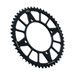 REAR ALU SPROCKET JT JTA 461-51BLK 51T, 420 CRNI