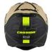 MOTOCROSS HELMET CASSIDA CROSS CUP 2 NAPA SAND/ GREEN/ YELLOW FLUO/ BLACK MATT M