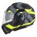 FULL FACE HELMET CASSIDA MULTIFLIP KORP BLACK MATT/YELLOW FLUO/GRAY XL