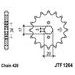 PREDNJI LANČANIK JT JTF 1264-15 15T, 428