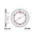 REAR ALU SPROCKET JT JTA 896-52BLK 52T, 520 CRNI
