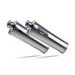 DUAL SLIP-ON EXHAUST GPR TRIOVAL K.148.CAT.TRI POLISHED STAINLESS STEEL FOR KAWASAKI ZZR 1400 2012-2016