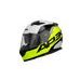 FULL FACE HELMET CASSIDA APEX CONTRAST YELLOW FLUO/ BLACK/ WHITE/ GREY 2XL