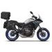 COMPLETE SET OF SHAD TERRA TR40 ADVENTURE SADDLEBAGS AND SHAD TERRA BLACK ALUMINIUM 48L TOPCASE, INCLUDING MOUNTING KIT SHAD YAMAHA MT-07 TRACER / TRACER 700