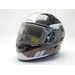 FULL FACE HELMET AXXIS RACER GP CARBON SV SPIKE A0 GLOSS PEARL WHITE XS