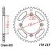REAR ALU SPROCKET JT JTA 217-56 56T, 428