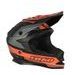 MX HELMET YOKO SCRAMBLE MATTE BLACK / ORANGE XS