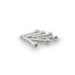 SCREWS PUIG ANODIZED 0258P SILVER M6 X 30MM (6PCS)