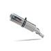 CIJELI ISPUŠNI SUSTAV GPR SATINOX E5.CO.Y.230.1.CAT.SAT BRUSHED STAINLESS STEEL INCLUDING REMOVABLE DB KILLER AND CATALYST FOR YAMAHA TRACER 9 2021-2024