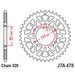 REAR ALU SPROCKET JT JTA 478-43GLD 43T, 520 ZLAT