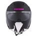 JET HELMET CASSIDA JET TECH BLACK MATT / VIOLET LOGOS M