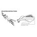 HANDGUARD POLISPORT SHARP LITE WITH UNIVERSAL MOUNTING KIT BLUE YAM 98