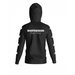 HOODIE SHOT DRIP A04-53A-E01 CRNI 2XL