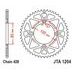 REAR ALU SPROCKET JT JTA 1204-49BLK 49)T, NT((428 CRNI
