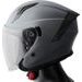 JET HELMET GMS VECTUS ZG11601 MATT TITANIUM 2XL