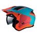 TRIAL HELMET MT HELMETS DISTRICT SV S ANALOG D24 MATT FLUOR ORANGE XXL