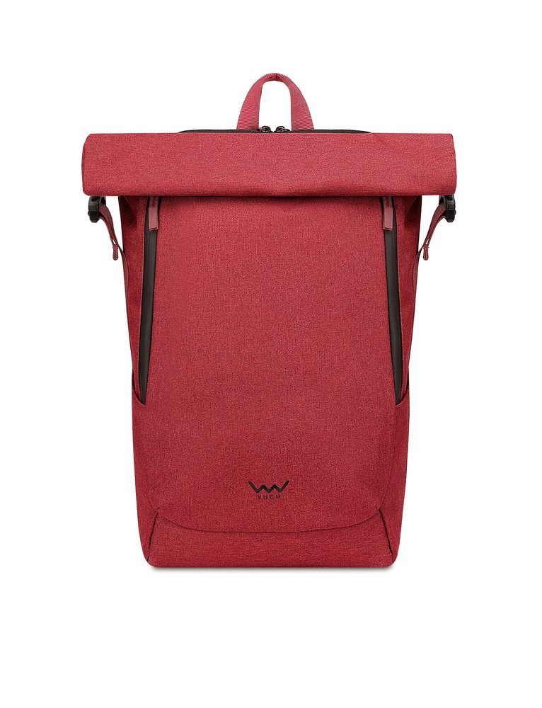 VUCH Tayte Small Wine Red.

Glavno zapiranje z zadrgo
Izdelan iz trdnega materiala
Prostor razdeljen v dva žepa
Velik žep za prenosnik
Zunanji žepki z zadrgo
Pas čez prsni koš
Oblazinjeni naramni trakovi in hrbet za udobno nošenje
 Nahrbtniki
Časi, ko so nahrbtniki pomenili le šolske torbe ali športne kose za gorske pohode, so že zdavnaj mimo.