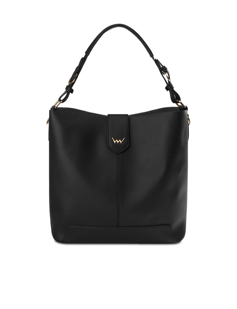 VUCH Rubia Black.

Glavno zapiranje na močan magnet
Notranja odklopna torbica
Torbica s trdnim dnom, ki ga ščitijo 4 kovinski zatični
Nastavljiv pasek + odklopni crossbody pasek
 Ročne torbice
Razmišljaš, da si boš kupila ročno torbico, ki je nikoli ne boš spustila iz rok?