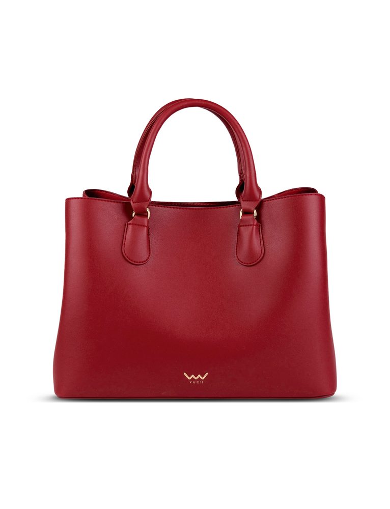 VUCH Cynthia Red.

Notranji del razdeljen na dva predala
Glavno zapenjanje z 2 gumboma
Notranji predal z zadrgo
Torbica vključuje crossbody pas
 SimplyV 
Enostavno Vuch!
Brezčasna, minimalistična in elegantna.