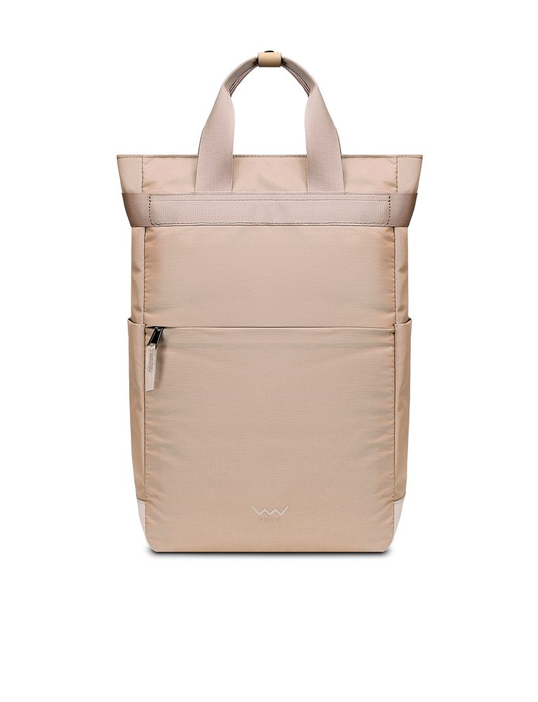 VUCH Gemyny Beige.

Glavno zapiranje z zadrgo
Zunanje žepe z zadrgo
Veliko notranjih predalčkov
Zadnji pas za pritrditev na kovček
Oblazinjeni naramni trakovi in hrbet za udobno nošenje
 Nahrbtniki
Časi, ko so nahrbtniki pomenili le šolske torbe ali športne kose za gorske pohode, so že zdavnaj mimo.