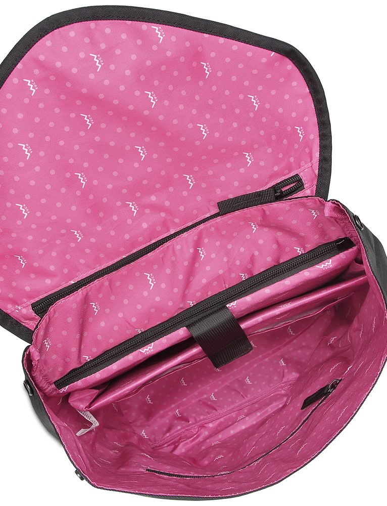 VUCH Joanna Jaunt Black.

 Glavno zapiranje na magnet
 Dva zunanja žepa za steklenico
 Ojačan žep za prenosnik
Prostoren varnostni žep na hrbtu pod naramnicami
 Notranji žepki z zadrgo
Oblazinjen hrbet in naramnice za udobno nošenje
 Nahrbtniki
Časi, ko so nahrbtniki pomenili le šolske torbe ali športne kose za visoke gore, so že davno minili.