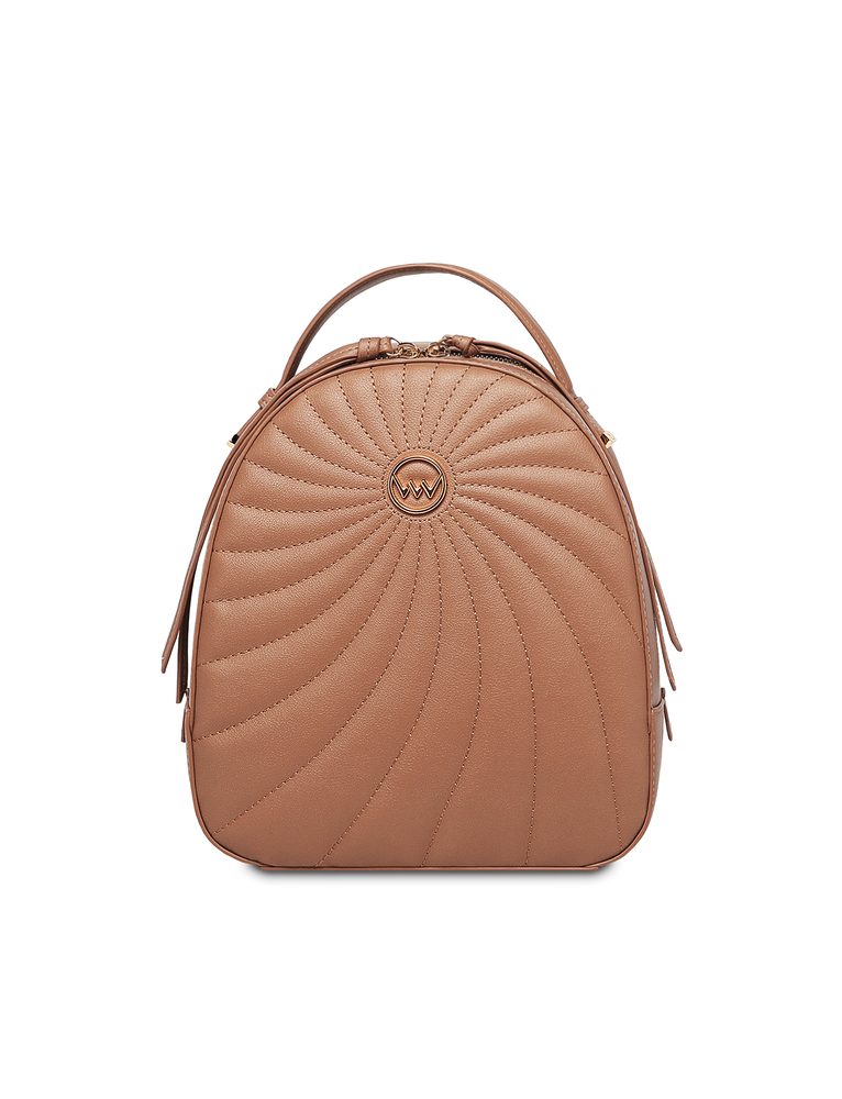 VUCH Ami Mocha.

Dizajn z novim prešivanjem
Glavno zapiranje na zadrgo z dolgimi potegi zadrge
Zunanja žepek na zadrgo
Notranji predeli za drobnarije
Nastavljivi ramenski trakovi
 NAHRBTNIKI
„Da imaš v mislih zakoreninjeno, da nahrbtniki niso dovolj kombinirljivi?