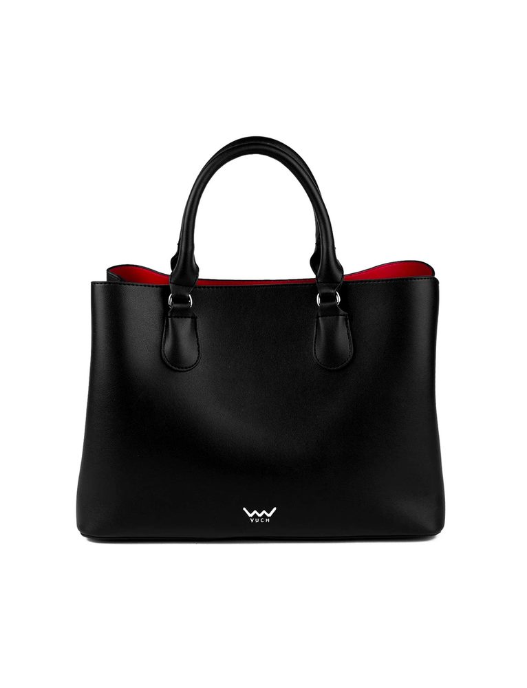 VUCH Cynthia.

Notranji del razdeljen na dva predala
Glavno zapenjanje z 2 gumboma
Notranji predal z zadrgo
Torbica vključuje crossbody pas
 SimplyV 
Enostavno Vuch!
Brezčasna, minimalistična in elegantna.