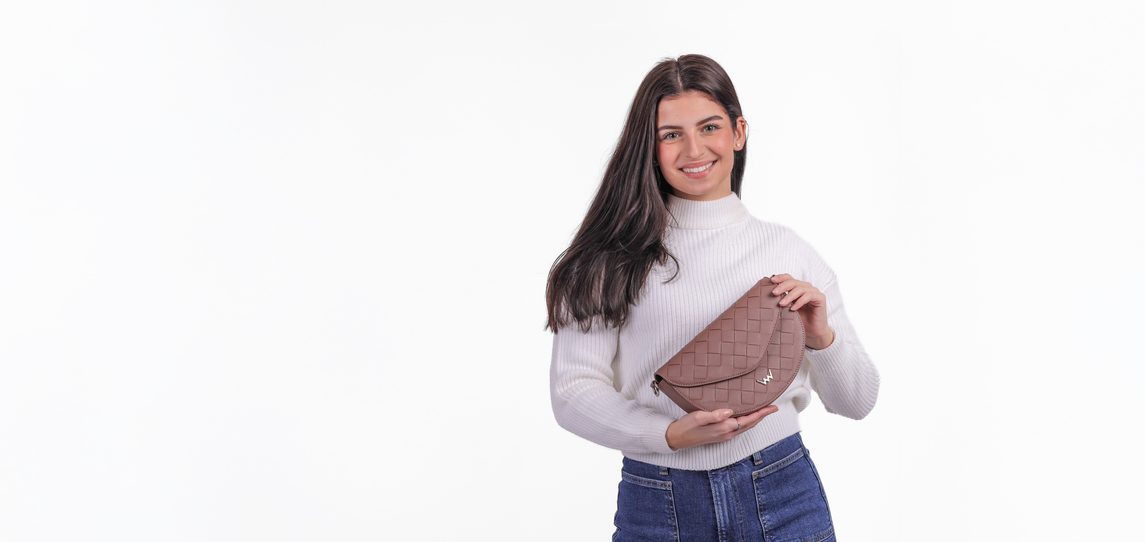 Tricia Intrecciato Dusty Pink