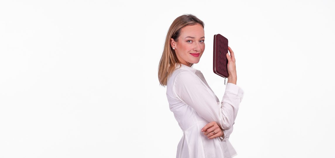 Nightie Nicci Intrecciato Wine Red