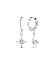 Uhani Staria Silver