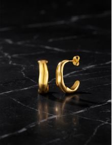 Uhani Fleurette Rosegold