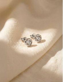 Uhani Glimmer Silver