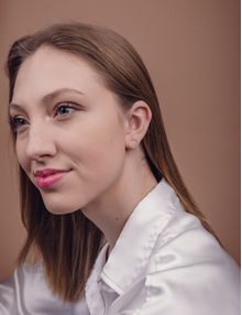 Uhani Feliya Silver