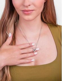 Uhani Fleurette Rosegold