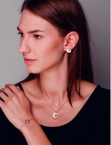 Verižica Moon Rosegold