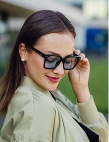 Trisha Transparent Design Brown