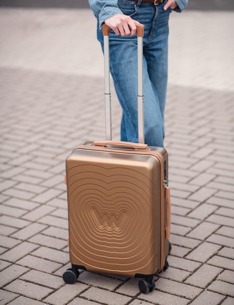 Precious Bronze majhen potovalni kovček