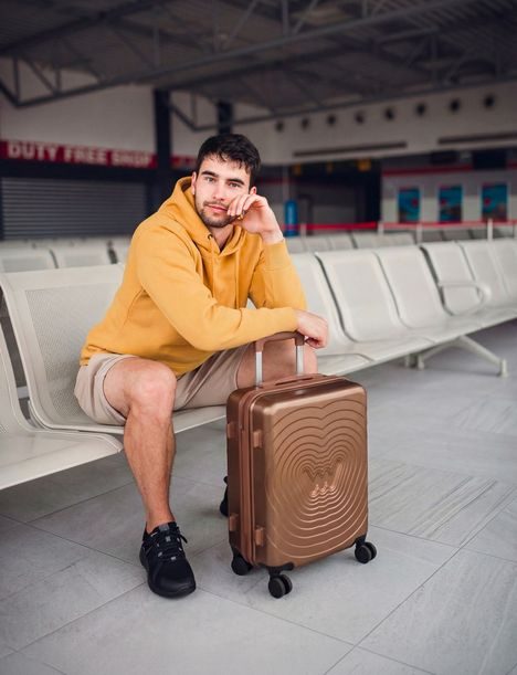 Precious Bronze majhen potovalni kovček