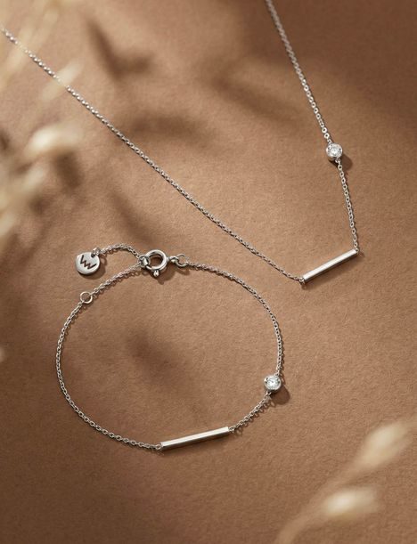 Ogrlica Ederne Silver