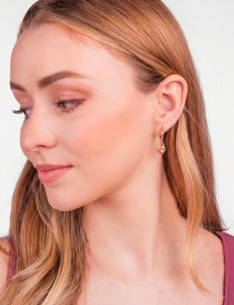 Uhani Zibella Rose Gold